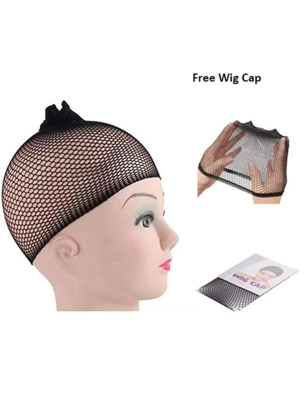 Women's 14 Inch Black White Wavy Bob Wig Short Curly Synthetic Heat Resistant